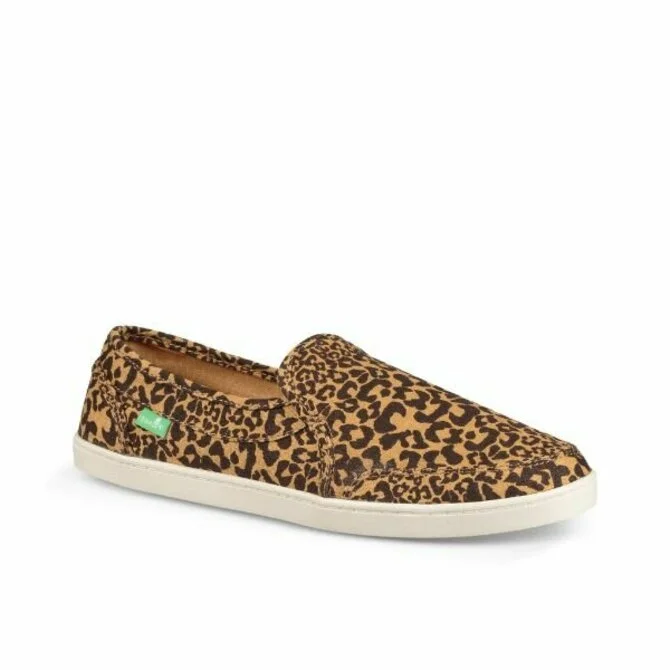 Sanuk- Women's Pair O Dice Leopard