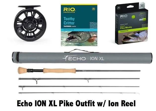 Echo Ion XL 9 Weight Pike Outfit w/ Ion Reel