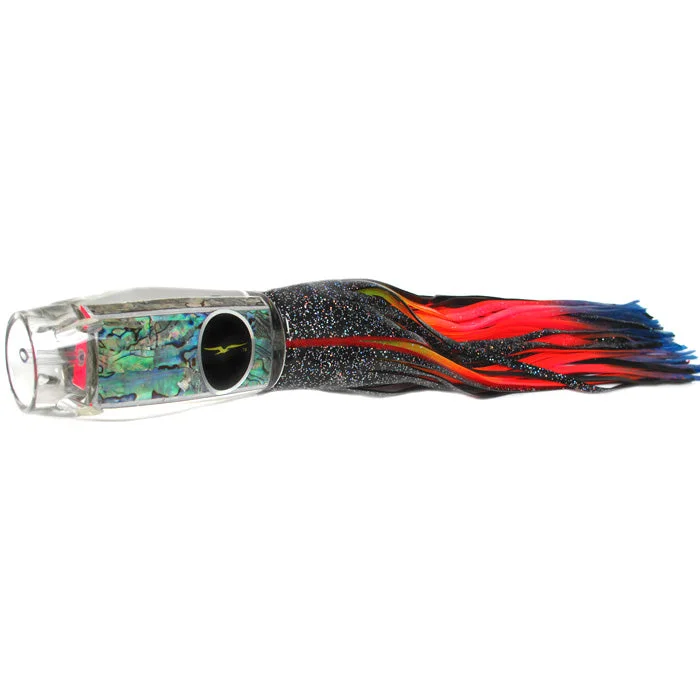 Black Bart Brazil ProJet Heavy Tackle Lure - Black Dot/Rainbow