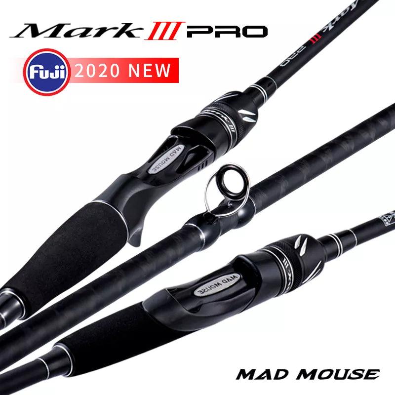 Mad Mouse Mark Full Fuji Parts High Carbon 1.98/2.08/2.28m Fishing Rod Japan Quality