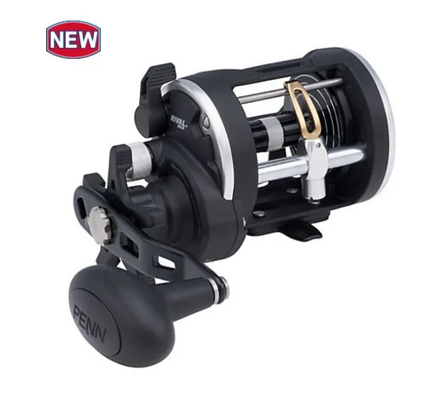 New PENN Rival 30 Level Wind Multiplier Fishing Reel RIV30LW 1404000