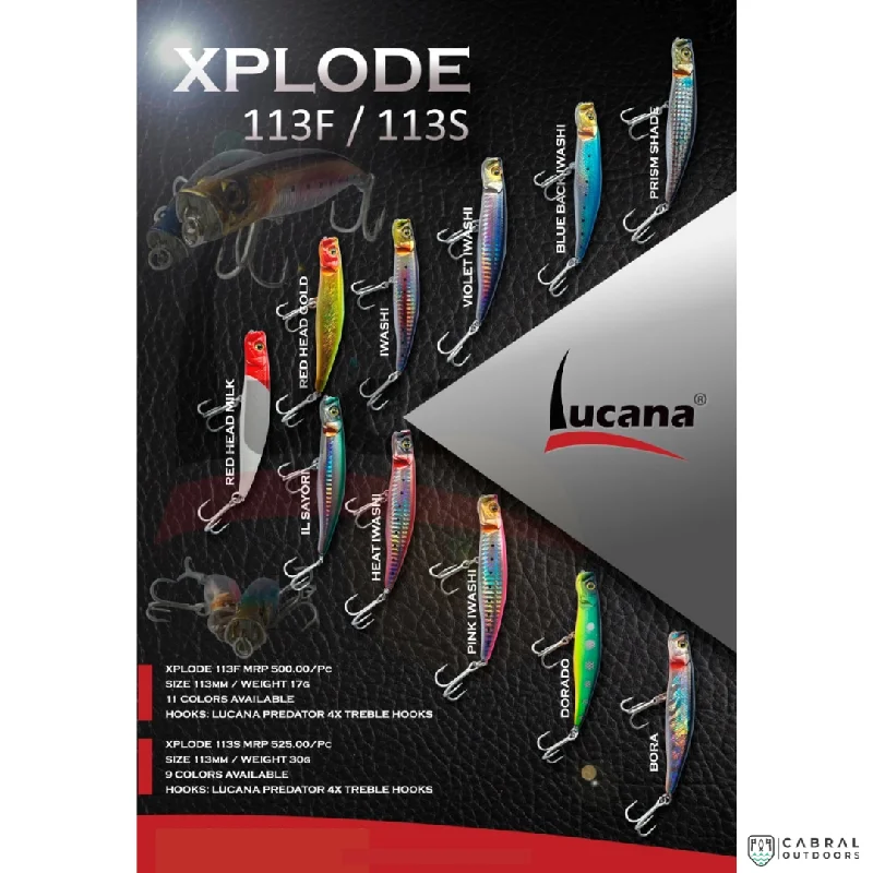 Lucana Xplode  Hard Lure | Size: 11.3cm |17- 30g