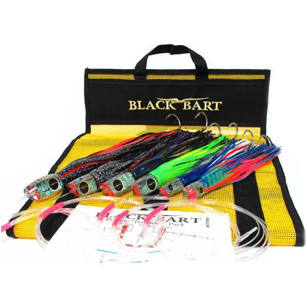 Black Bart Pelagic Pounder Rigged Lure Pack 30-50 Pound Tackle