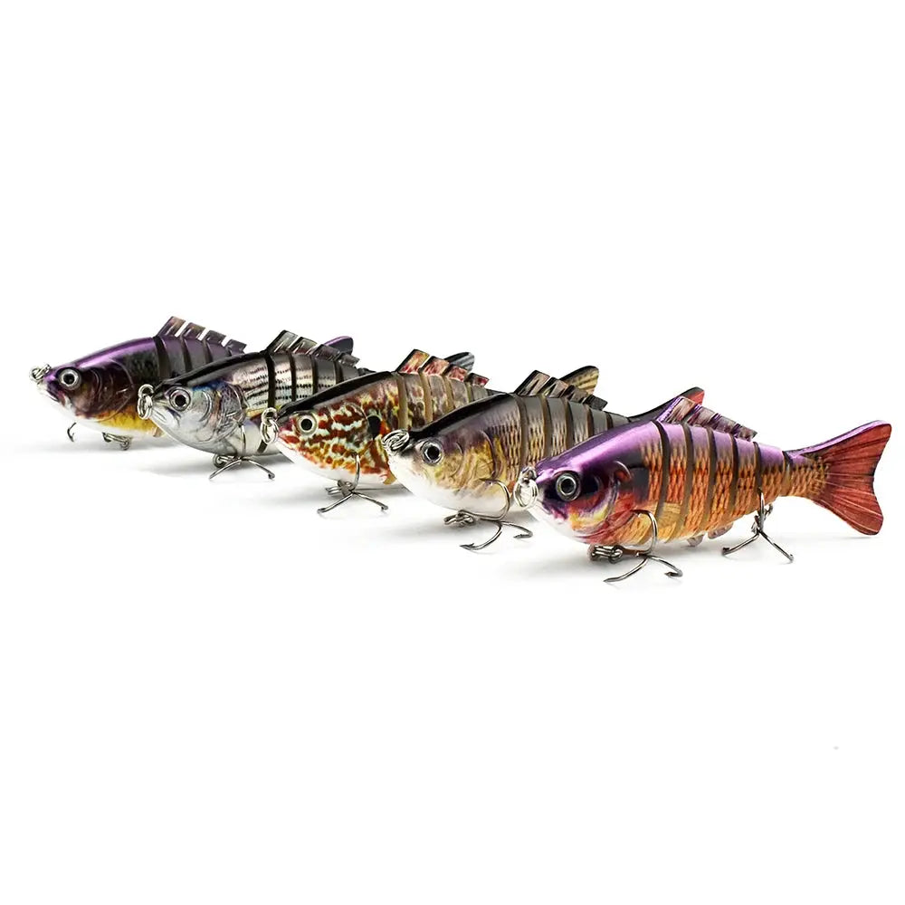 Lureswholesale® 5pcs SetJointed Bait Artificial Fishing Lure