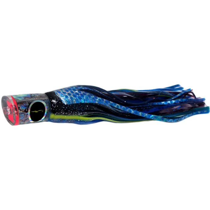 Black Bart Bad Guy Medium Tackle Lure - Black Blue Dot/Purple Fleck