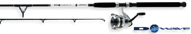 D-Wave Saltwater Fiberglass Rod Combos - (DW50F902M)