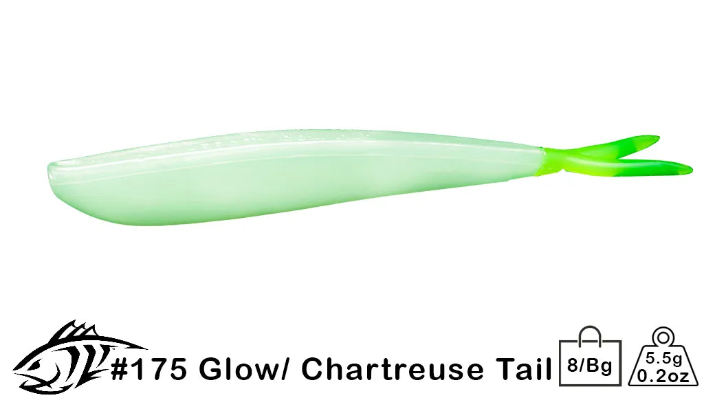 175 Glow Chartreuse Tail