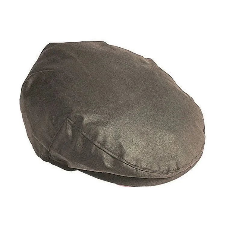 Barbour Sylkoil Wax Cap - Olive