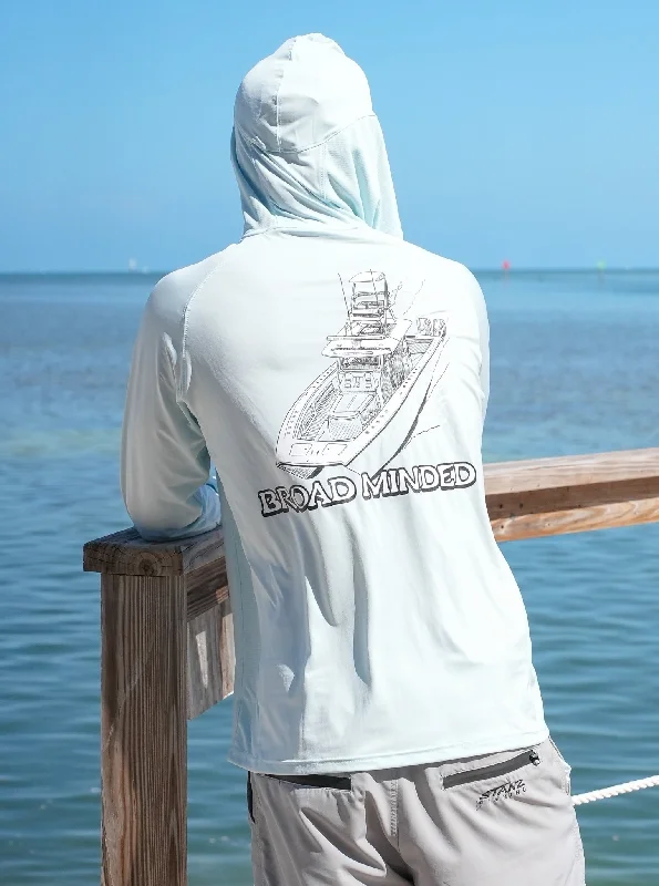 Youth Broad Minded Hooded Performance Shirt