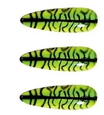 Three Eppinger Seadevle IMP Mackerel Finish Fishing Spoon Lure 1 oz 3 1/4" 62-40