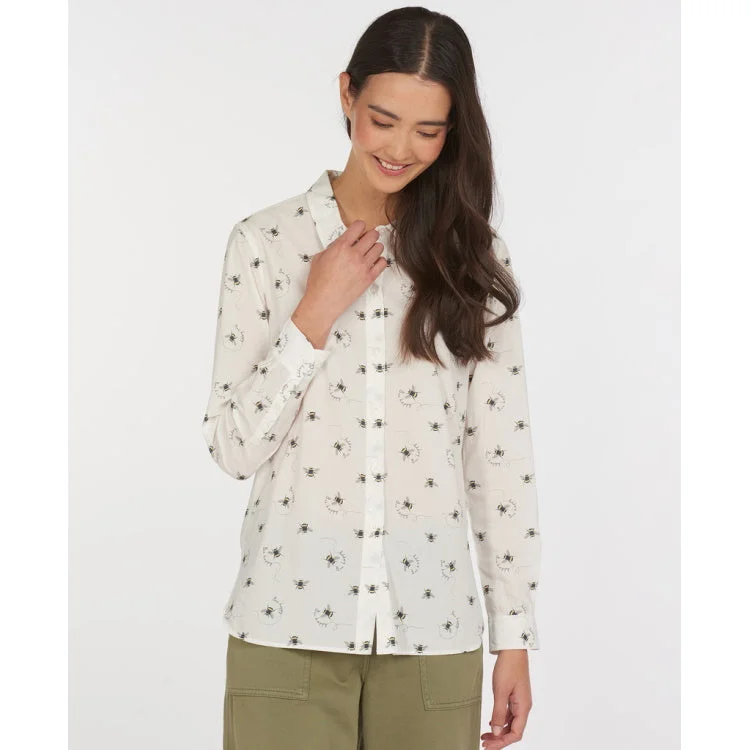 Barbour Ladies Safari Shirt - Country Bee Print