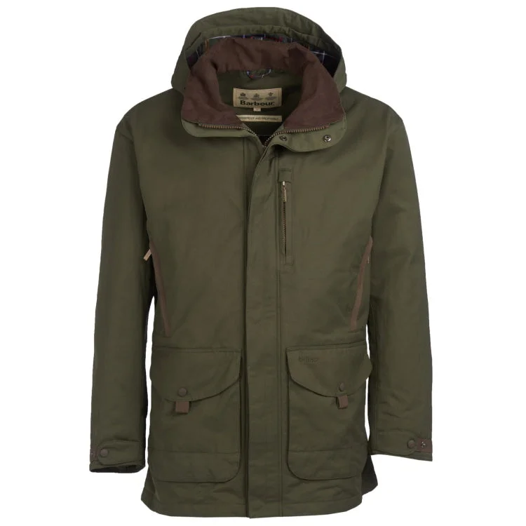 Barbour Berwick Waterproof Jacket - Olive 2