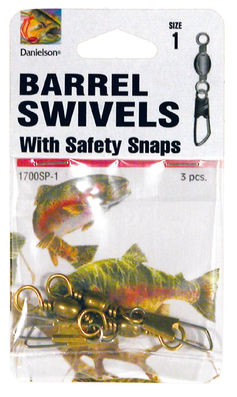 Danielson Barrel Swivels & Safety Snaps ZZZ