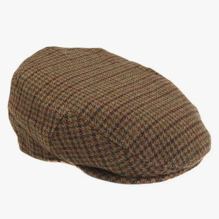 Barbour Crieff Cap - Dark Brown Club Check