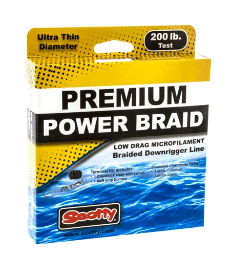 Scotty Premium Power Braid 200lb