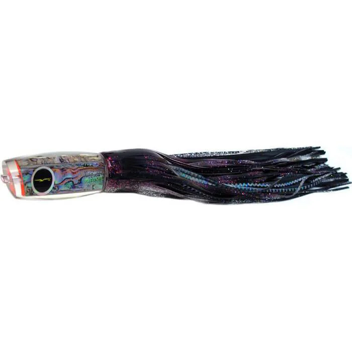 Black Bart 1656 Angle Medium Heavy Tackle Lure - Purple/Black Dot