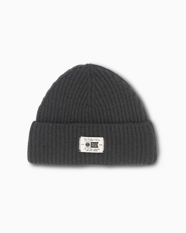 Seascape Beanie - Charcoal