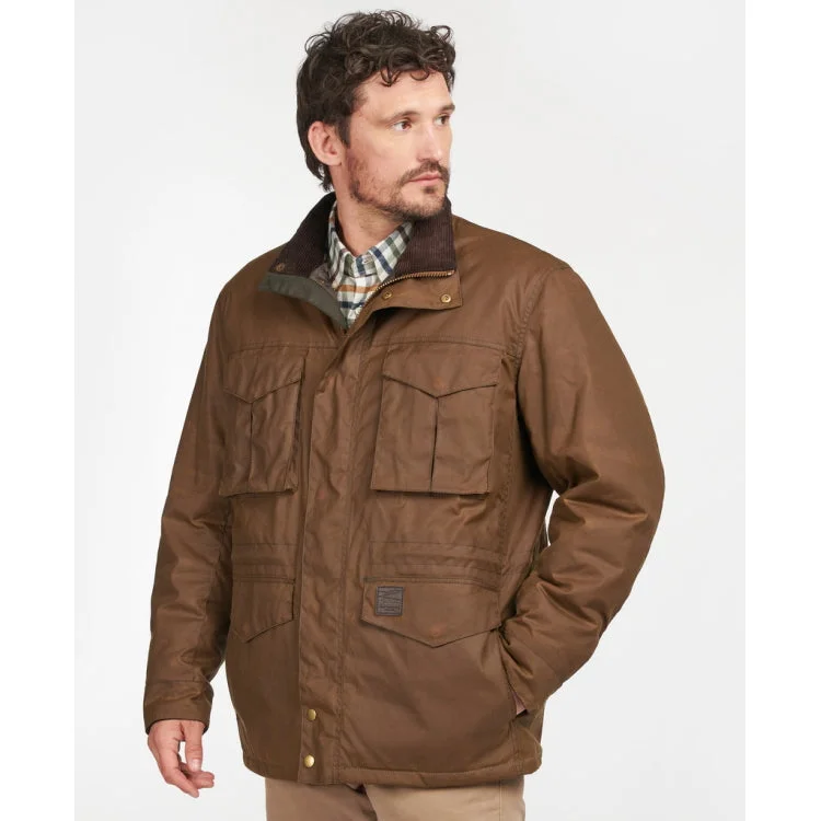 Barbour Watson Wax Jacket - Brown