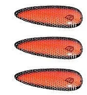 Three Eppinger Rok't IMP Scale Orange Black Fishing Spoons 3/4oz 2 1/4" 12-76