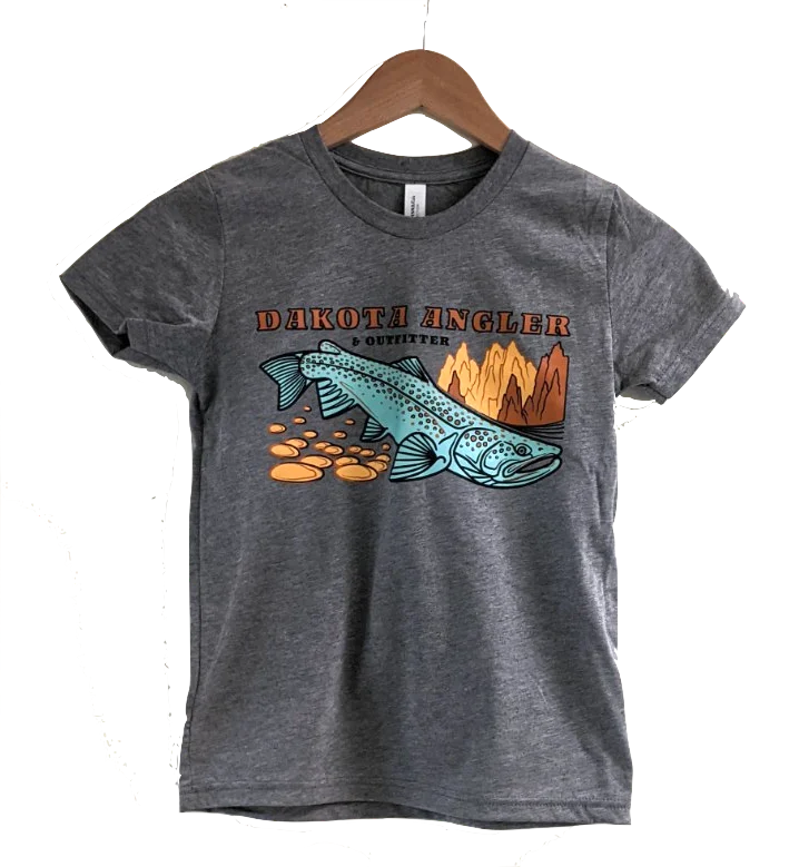 Dakota Angler Youth Underwood Logo T-Shirt