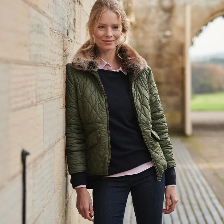 Barbour Ladies Hawthorns Quilt Jacket