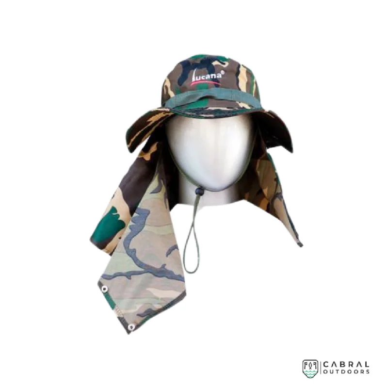 Lucana Fishing Hat With Mask