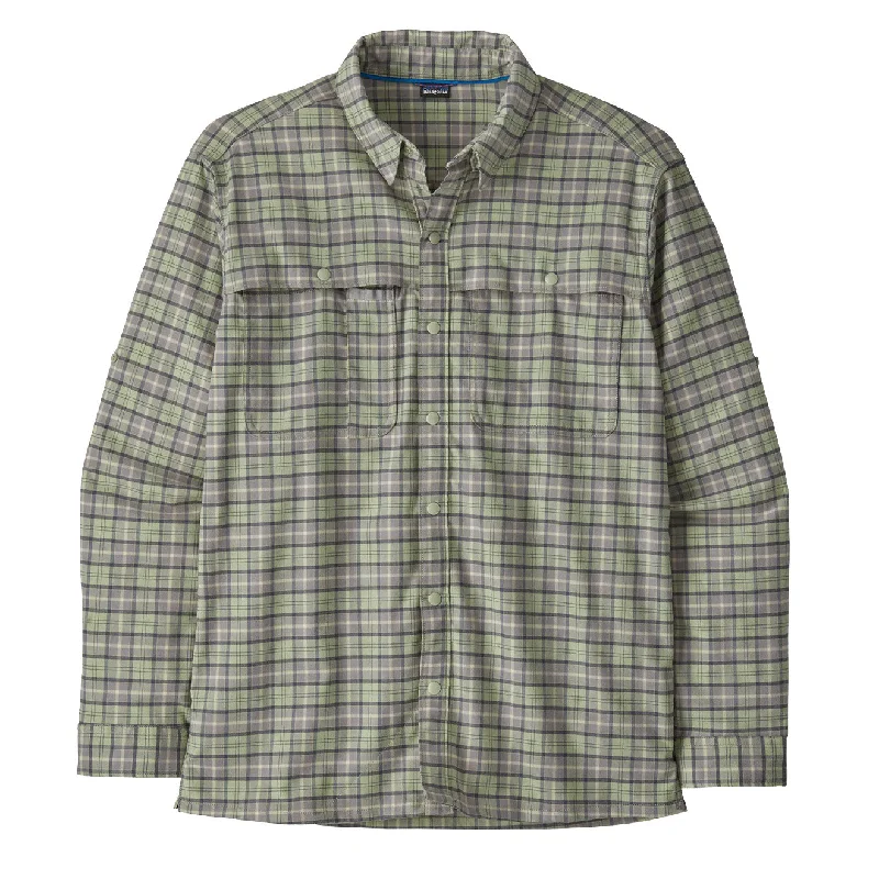 Patagonia Early Rise Stretch Shirt On The Fly / Salvia Green