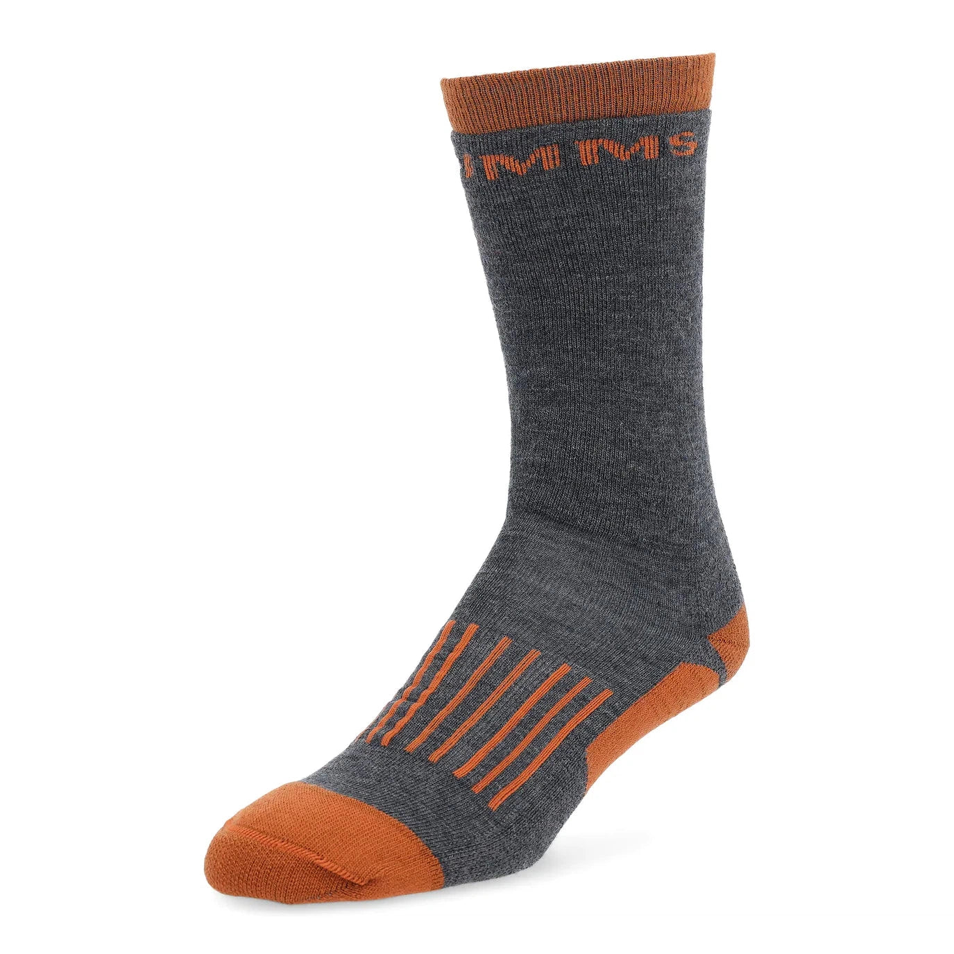 Simms Men's Merino Midweight Hiker Sock - Flame