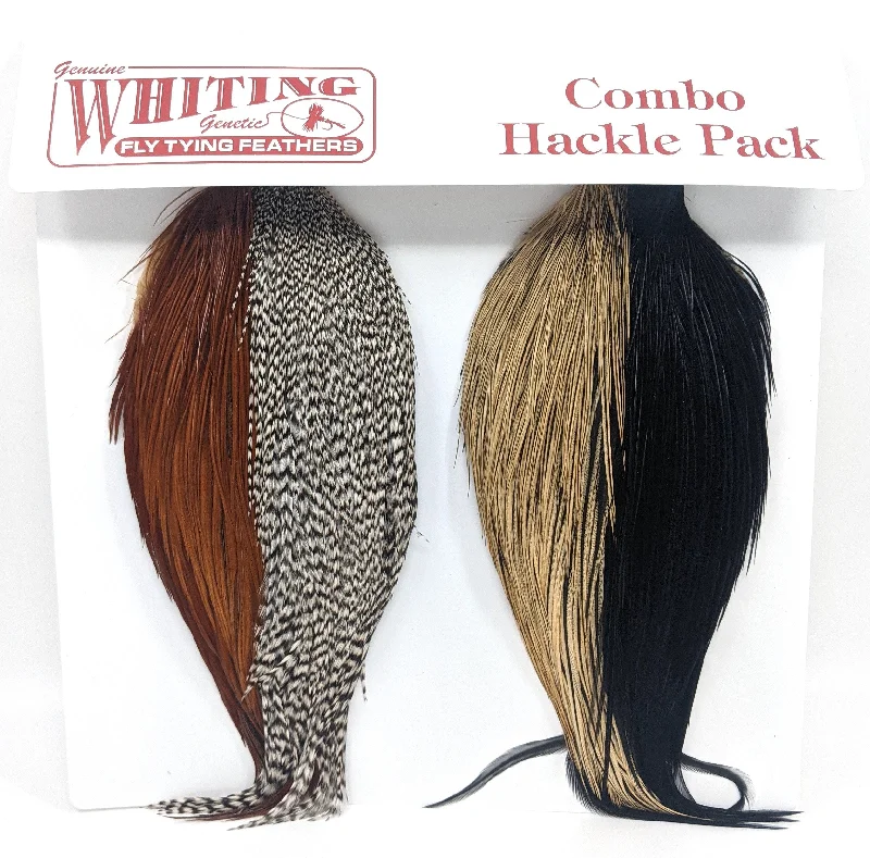 Whiting Farms Introductory Hackle Pack - Four 1/2 Capes