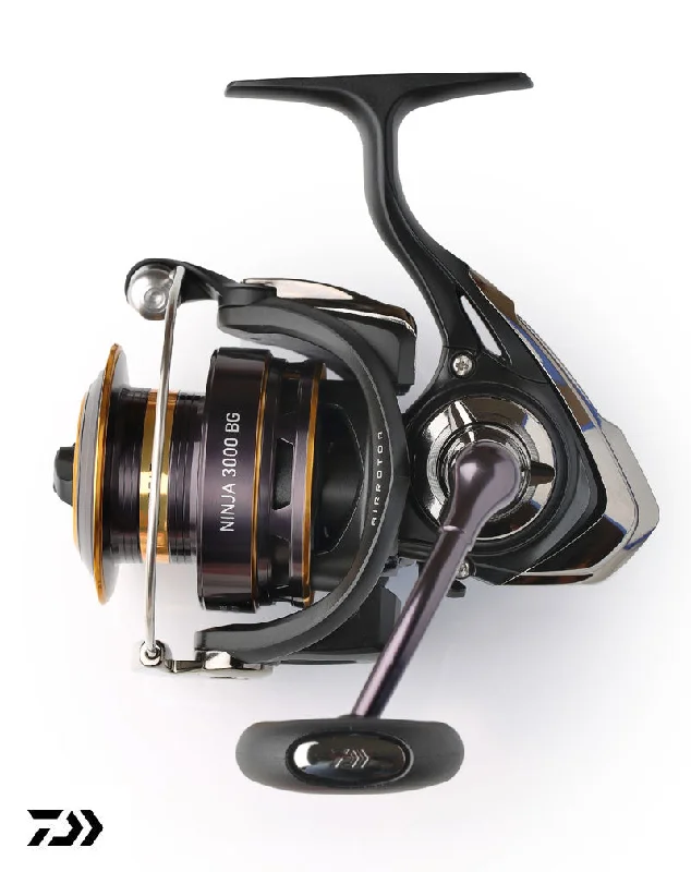 New Daiwa Ninja Black & Gold Ltd Edition Fishing Reel - 2021 Model - All Sizes