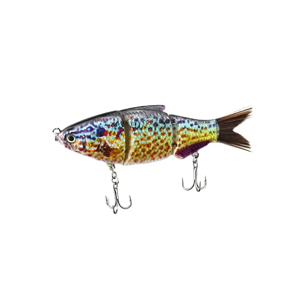 Lureswholesale® Three sections 5 inch 32g jointed Swimbait Fishing lures