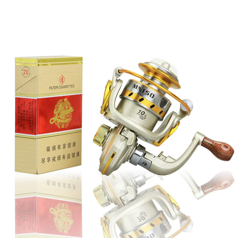 Europe Most Popular Smooth Spinning Reel Fishing Reel 1 pcs 10 BB Carp Fishing Reel Bait Runner Fishing Reel MN150