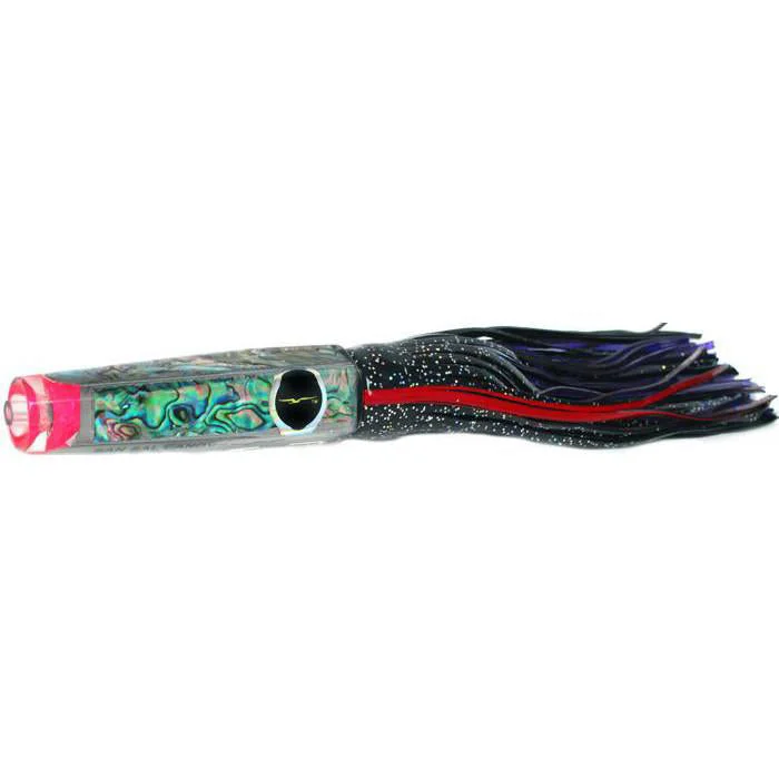 Black Bart San Sal Candy Medium Tackle Lure - Black Dot/Purple Fleck