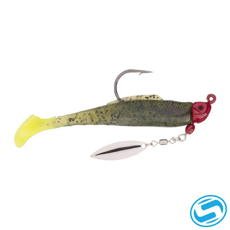 Watermelon Seed Chartreuse Tail / Red Head