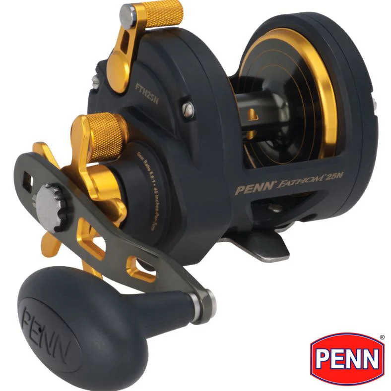 Penn Fathom 25N Star Drag Multiplier Sea Fishing Reel - 1238444