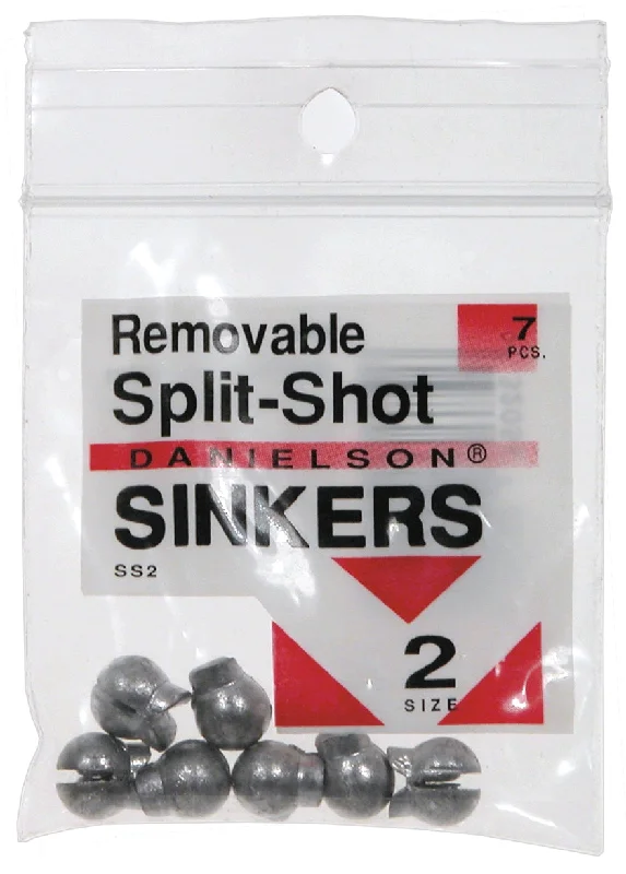 Danielson Removable Round Split-Shot Sinkers ZZZ