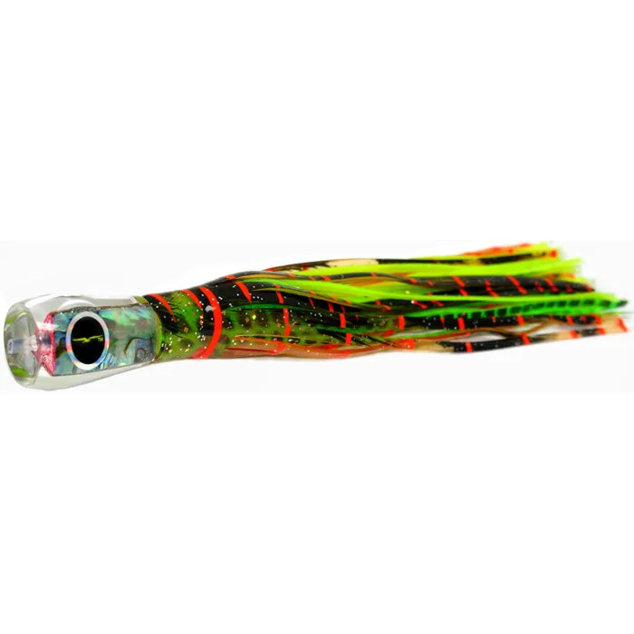 Black Bart Bully Micro Bait Lure - Brown Gold Orange/Green Chartreuse