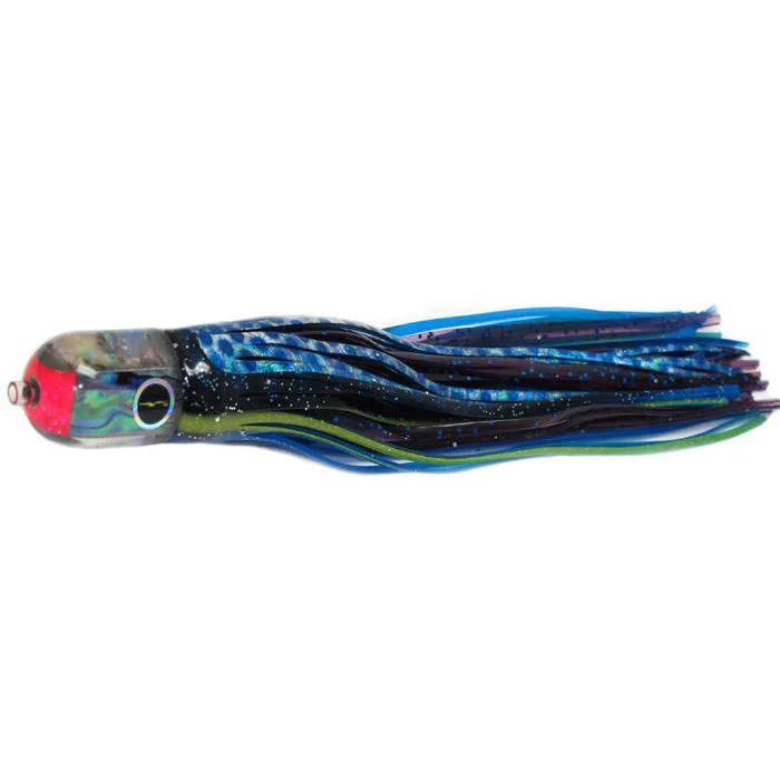 Black Bart Elk Hunt Light Tackle Lure - Black Blue Dot/Purple Foil