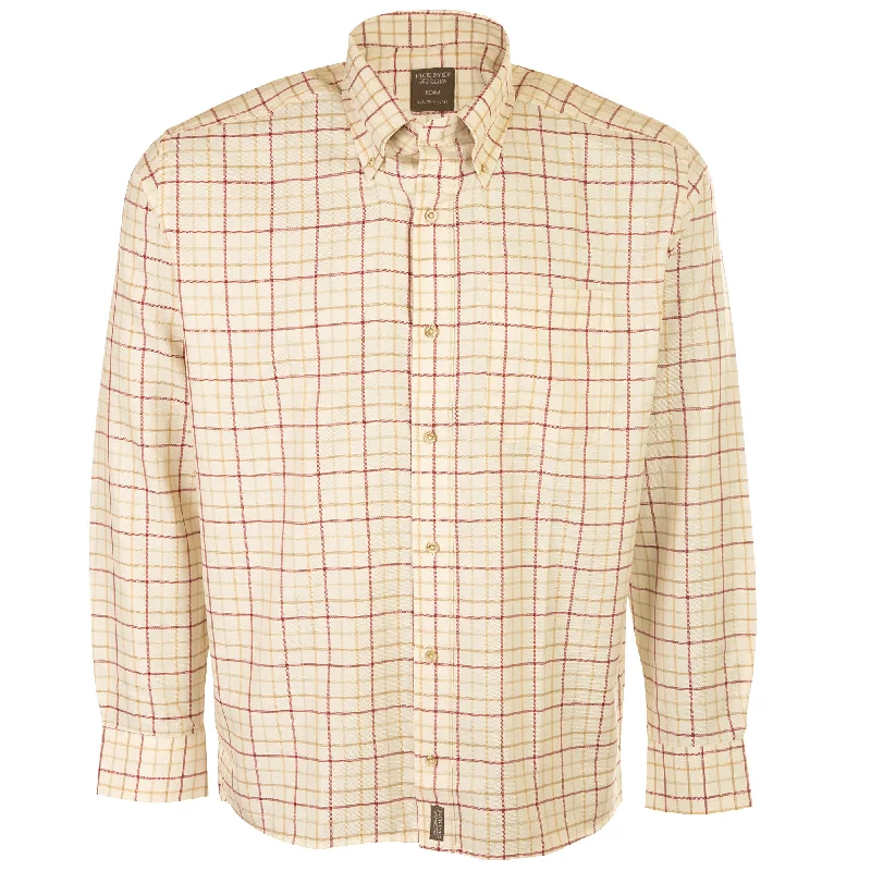 Jack Pyke Countryman Shirt - Burgundy Check