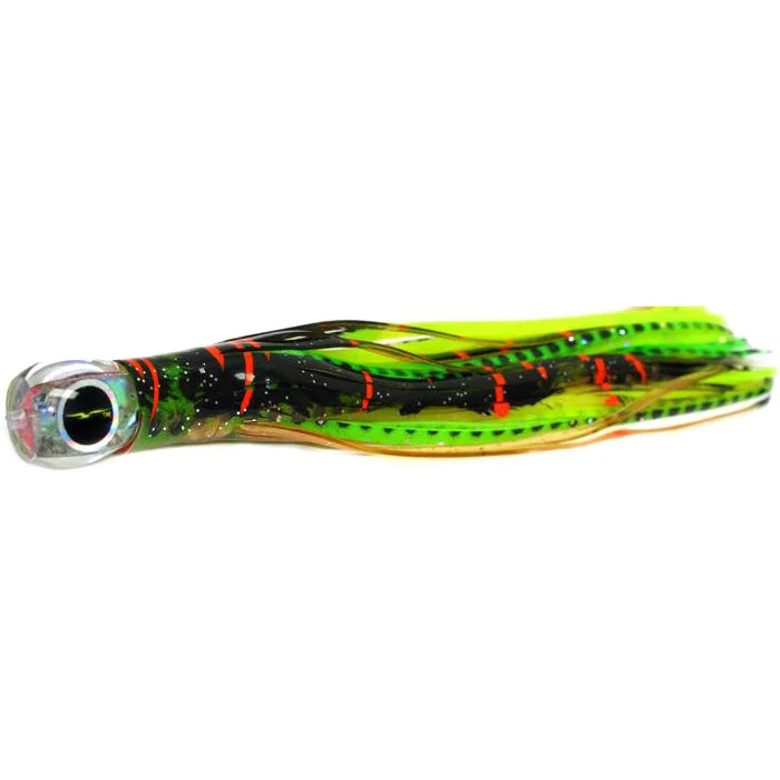 Black Bart Zen Micro Bait Lure - Brown Gold Orange/Green Chartreuse