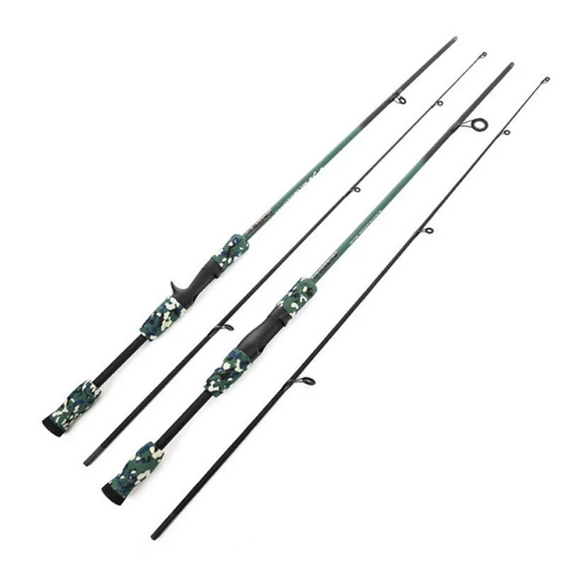 Fiber Camouflage Fishing Rod