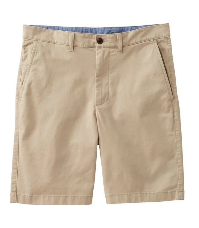 Men's Lakewashed Stretch Khaki Shorts - (9")